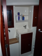 Nasszelle mit Dusche und WC